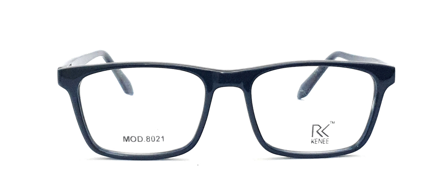 Rectangle Eyeglasses for Kids RK KENEE MOD 8021 Black