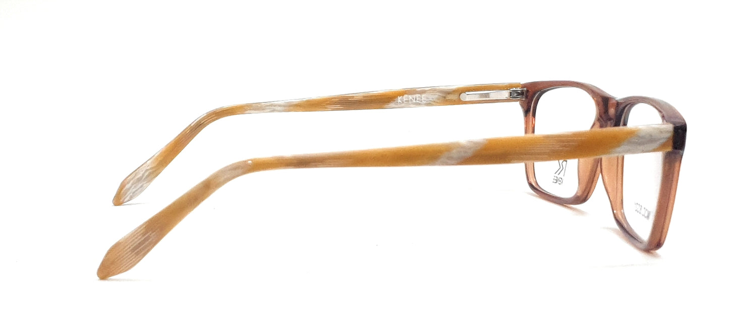 Rectangle Eyeglasses for Kids RK KENEE MOD 8021 Brown