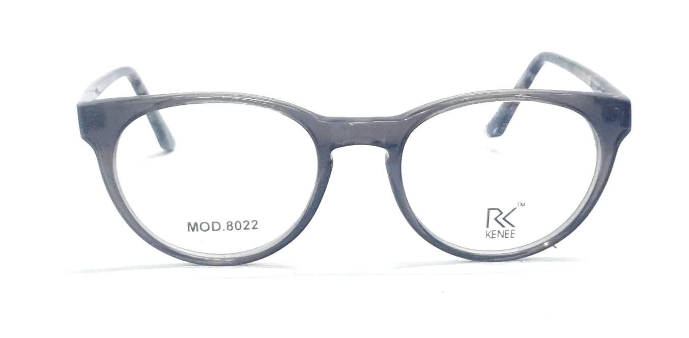 Round Shape Eyeglasses for Kids RK KENEE MOD 8022 Light Grey