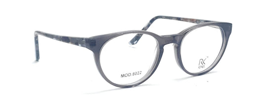 Round Shape Eyeglasses for Kids RK KENEE MOD 8022 Light Grey