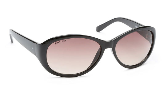 Fastrack Black Oval Women Sunglasses P188BR1F