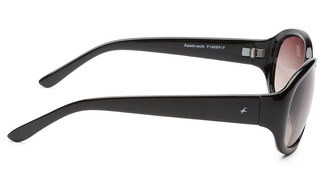 Fastrack Black Oval Women Sunglasses P188BR1F