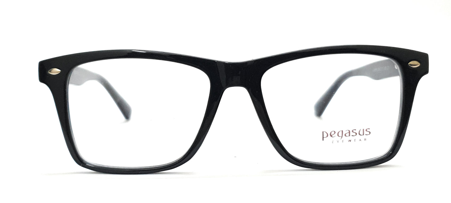 Pegasus Wayfarer eyeglasses LH6010 shining black