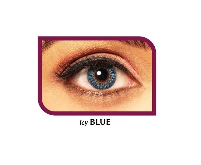 Icy Blue Polylite Monthly Color Contact Lenses Image