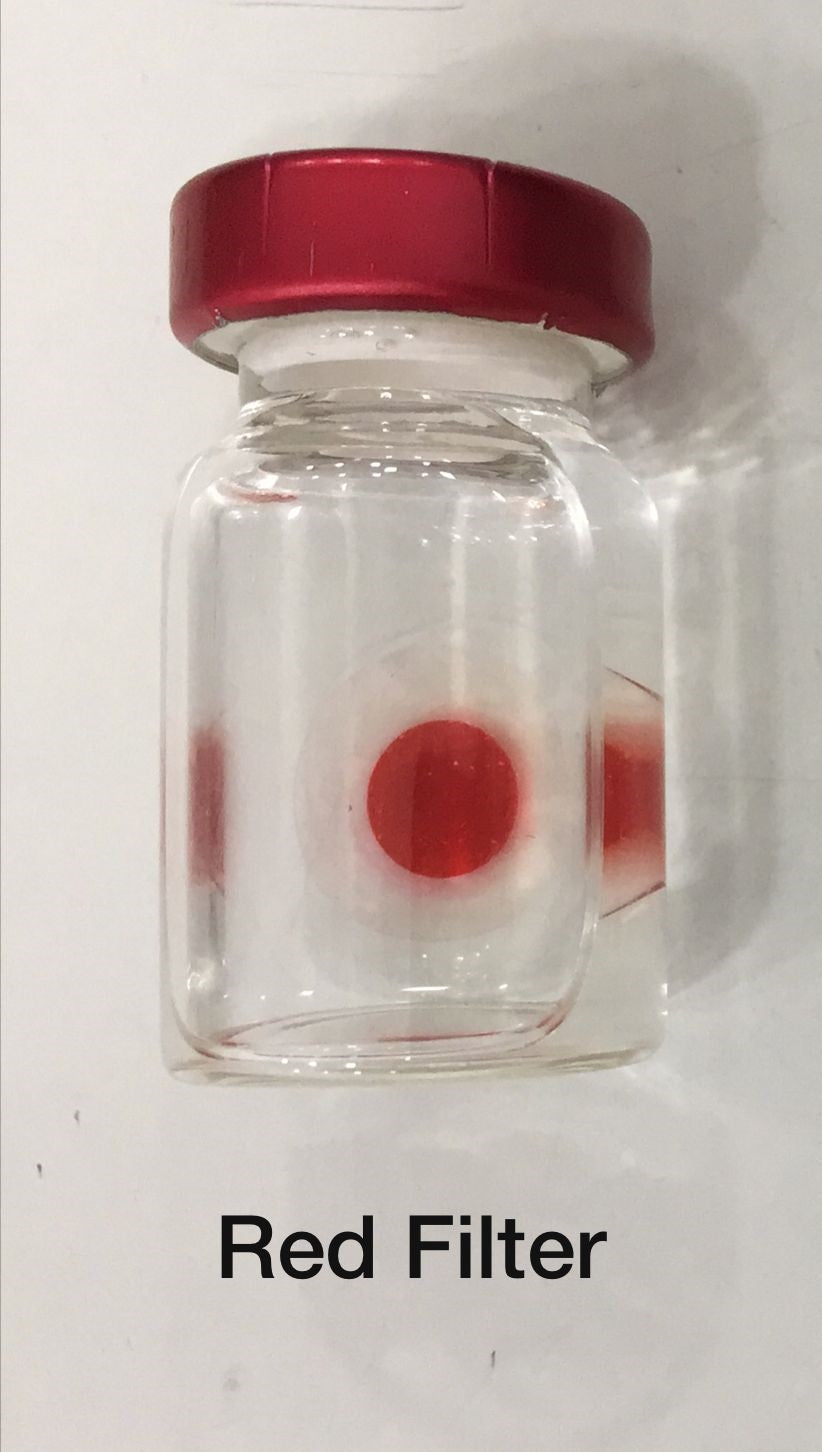 Red Filter X-Chrome Contact Lenses Image