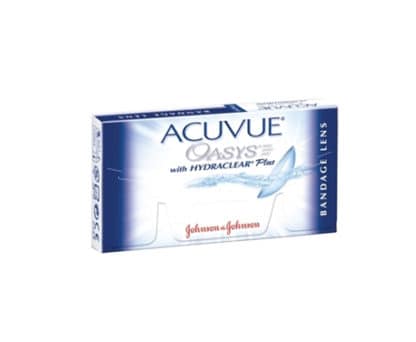 Acuvue Oasys Bandage Lens Contact Lenses  Johnson & Johnson (Only in 0.00 Power)  (6 lens/ box)