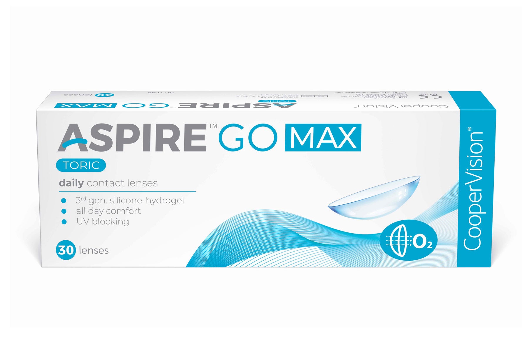 ASPIRE GO MAX 1 DAY TORIC / Astigmatism Contact Lenses CooperVision - SoftTouchLenses