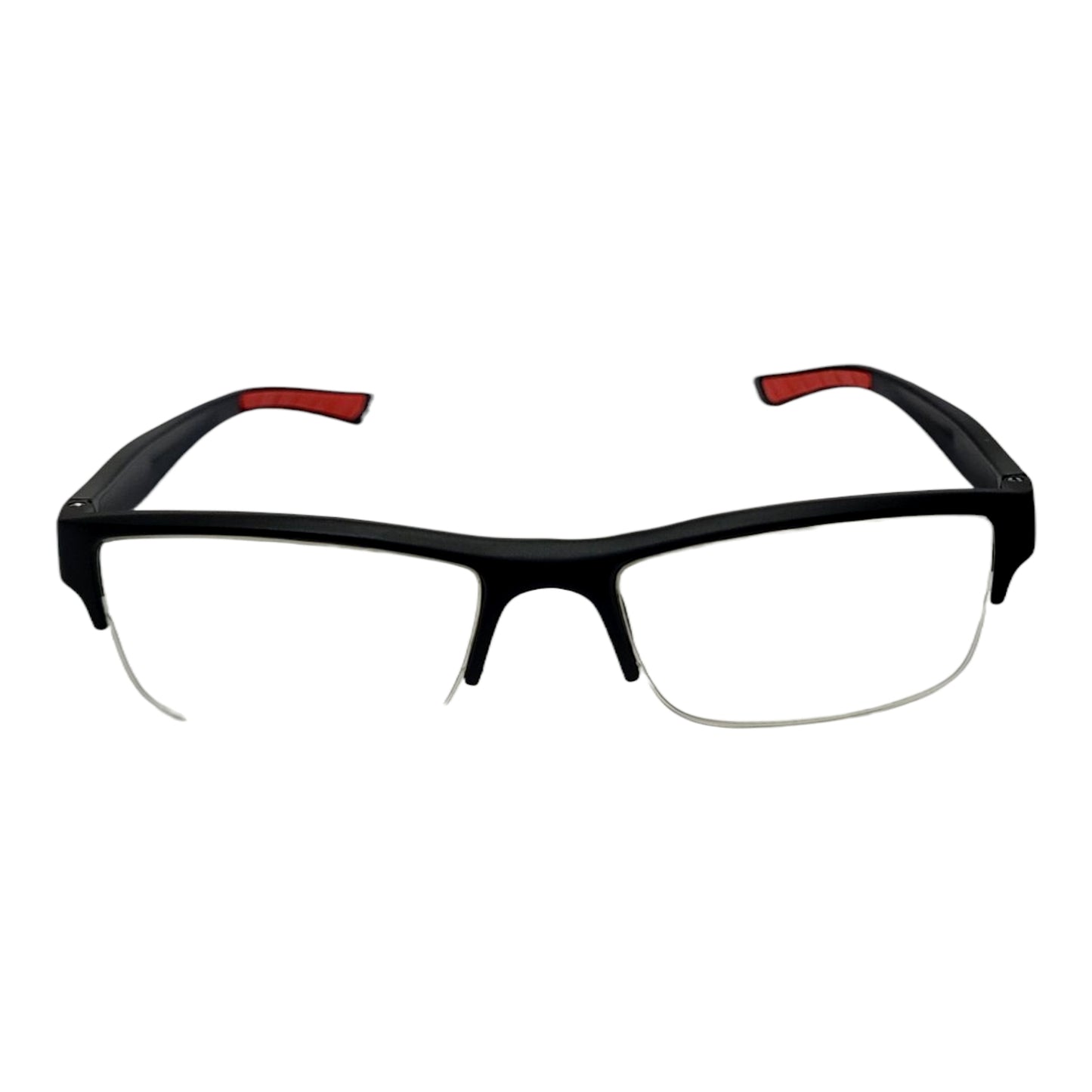 Affaires Black Semi Rimless Reading Glasses For Men and Women Model-3087