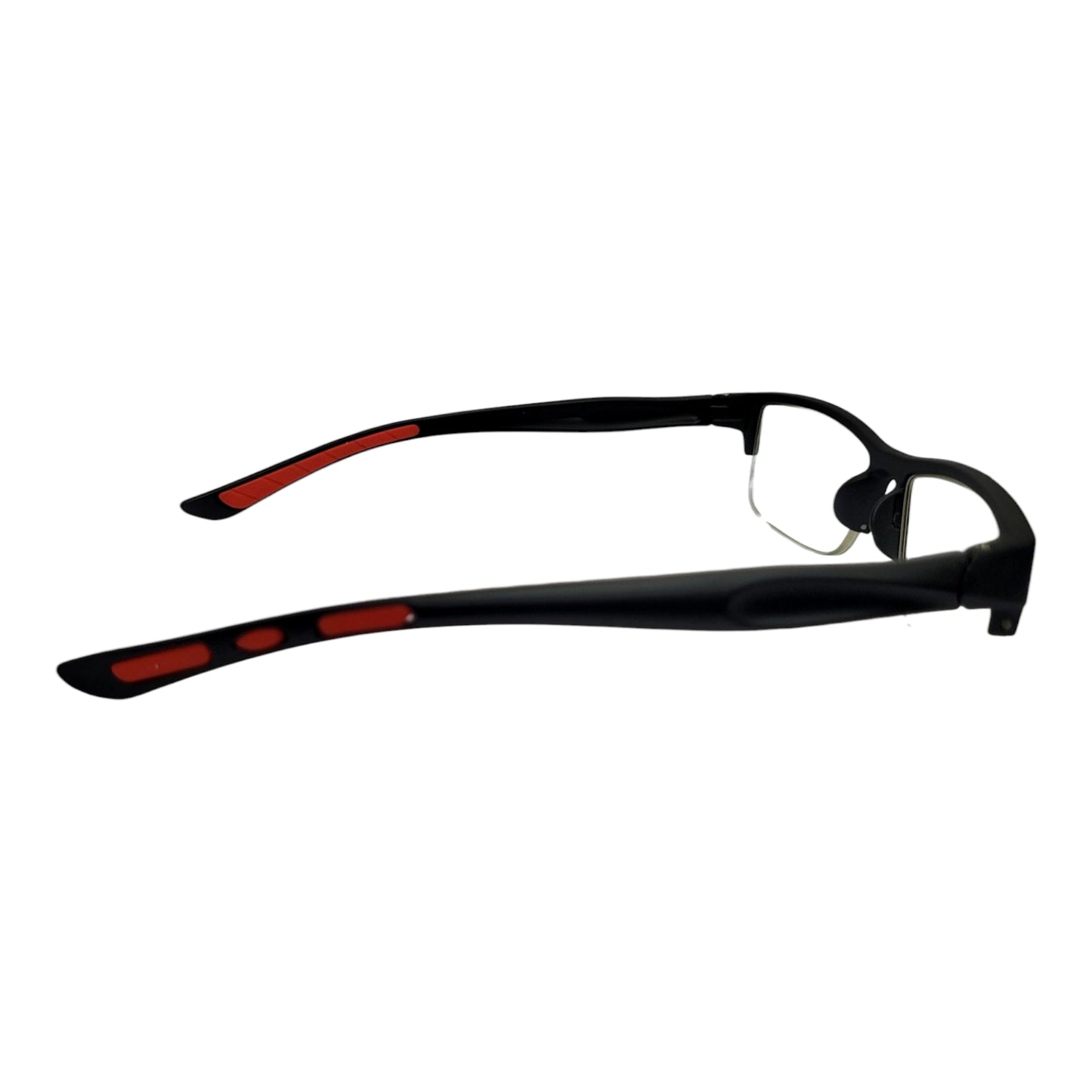 Affaires Black Semi Rimless Reading Glasses For Men and Women Model-3087