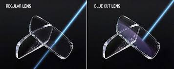 Affaires Black Blue Cut Glasses