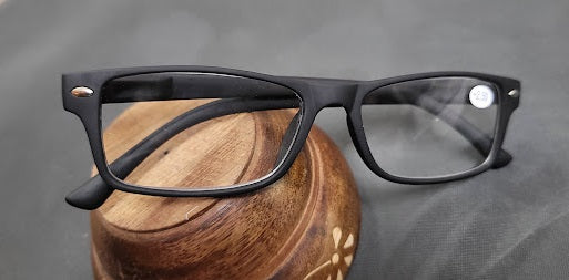 Affaires Black Reading Glasses for Men & Women - Scratch-Resistant UV Blocking Lenses