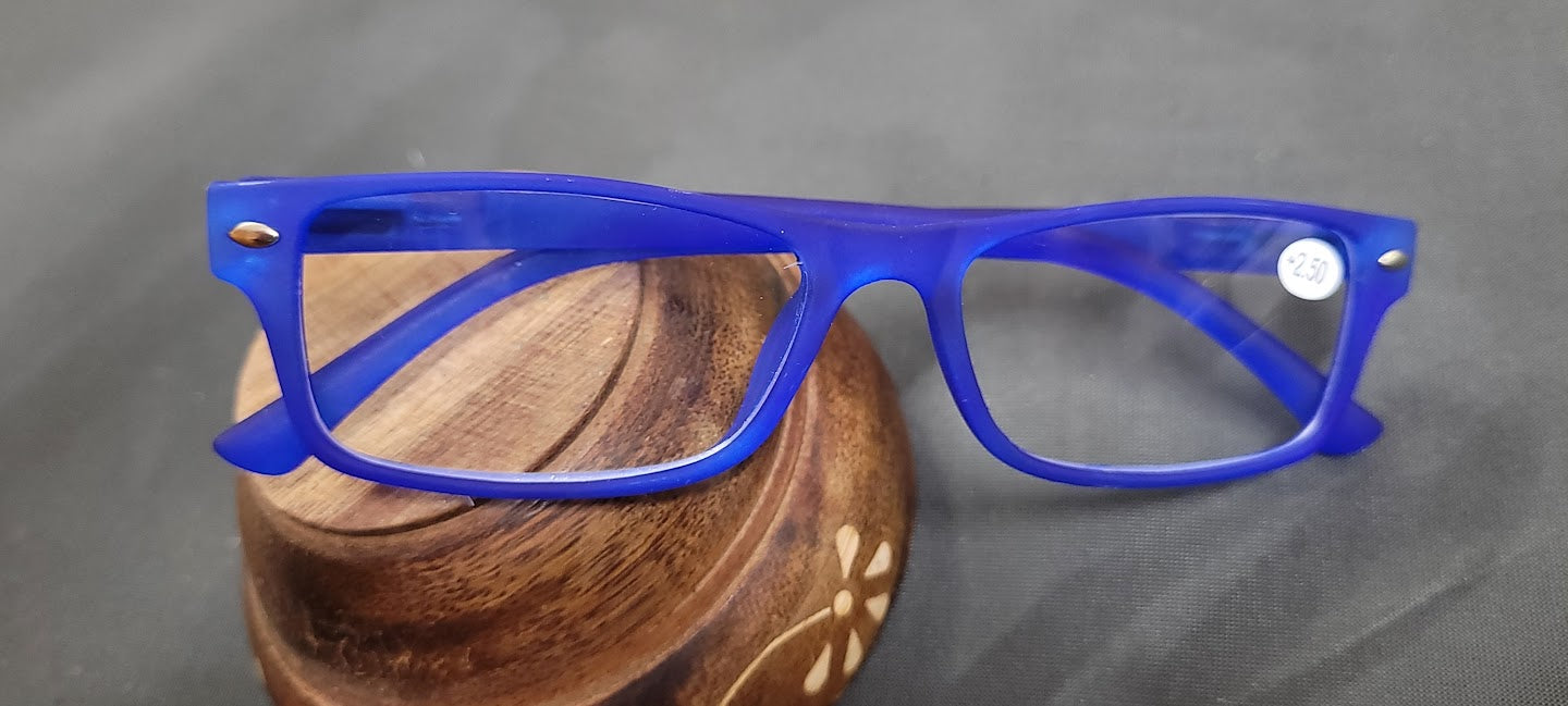 Affaires Blue Reading Glasses, Scratch-Resistant Reading Glasses