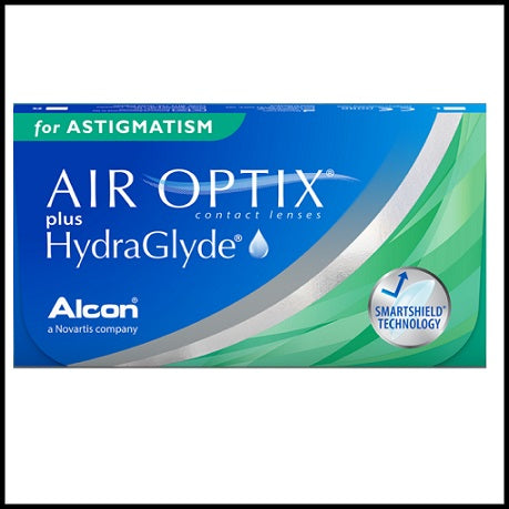 Alcon Air Optix Plus Hydraglyde Toric Monthly Disposable Contact Lenses  (3 Lens in a Box)