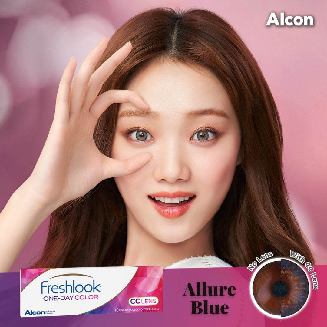 FreshLook Circle Color Allure Blue Daily Disposable Lenses