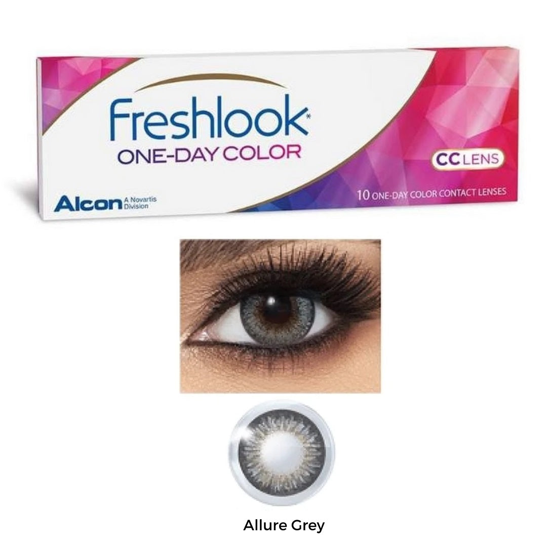 FreshLook Circle Color Allure Gray Daily Disposable Lenses