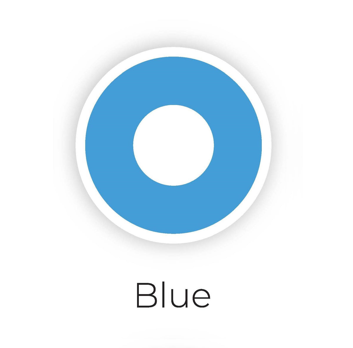 Blue Out Halloween Contact Lenses - GlamourEye  - SoftTouchLenses