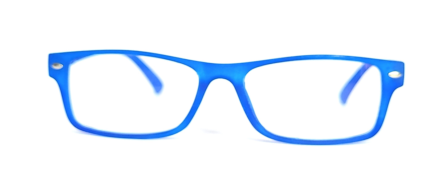 Affaires Blue Reading Glasses For Men & Women Innovative Scratch Resistant UV Blocking Lenses , vibrant colorsful Design Power Reading Eyeglasses