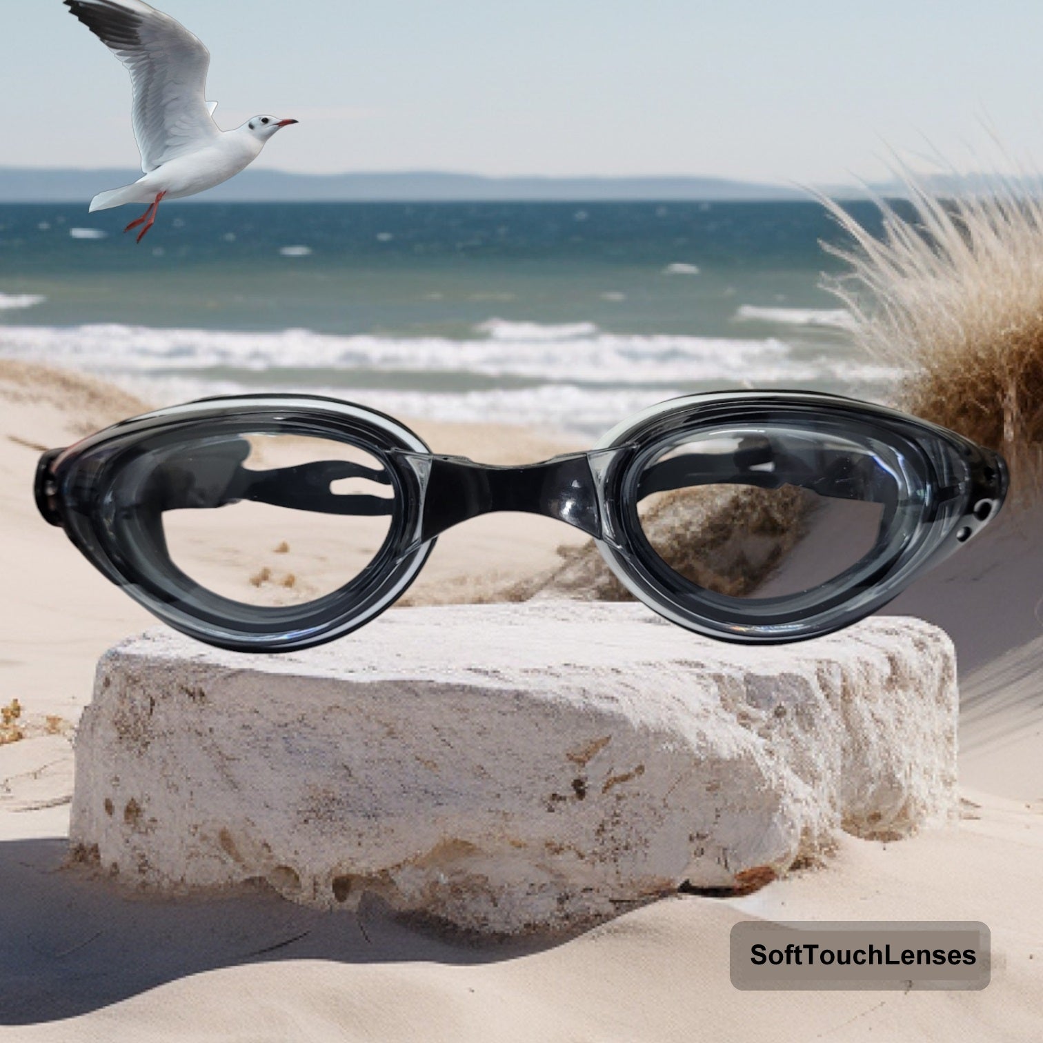Power Swimming Goggles - SoftTouchLenses