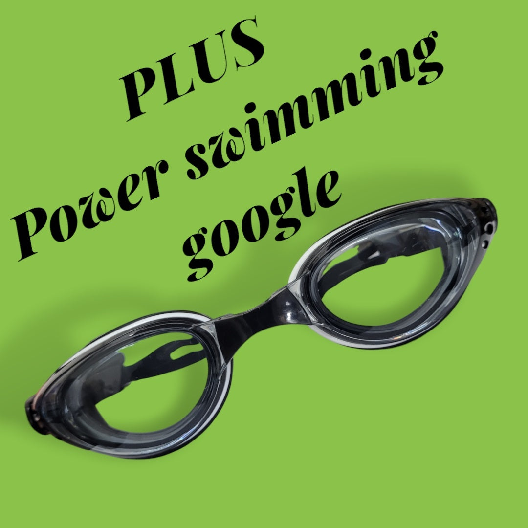 Anti-fog plus power swimming goggles