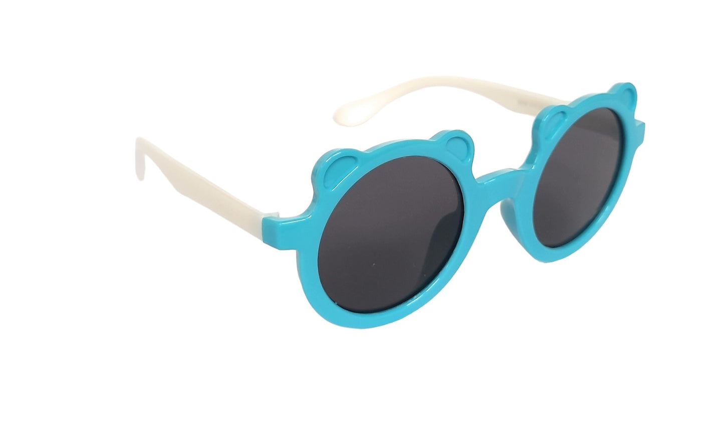 Kids polarized sunglasses for Kids Girls and Boys ( 3yrs to 8yrs ) – affaires-9005-Blue