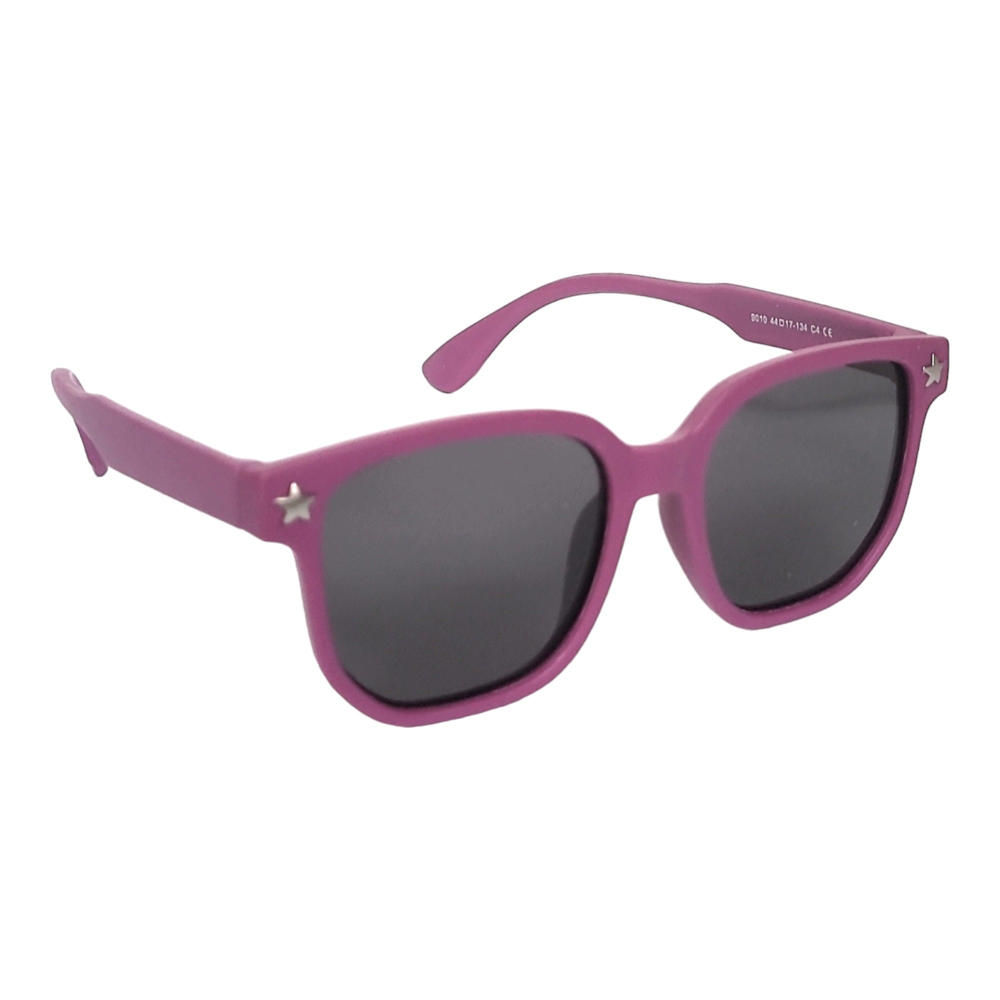 Wayfarer Kids Polarized Sunglasses for Children Age 4-9 Years Old, Girl or Boy  | affaires-9010 - Magenta