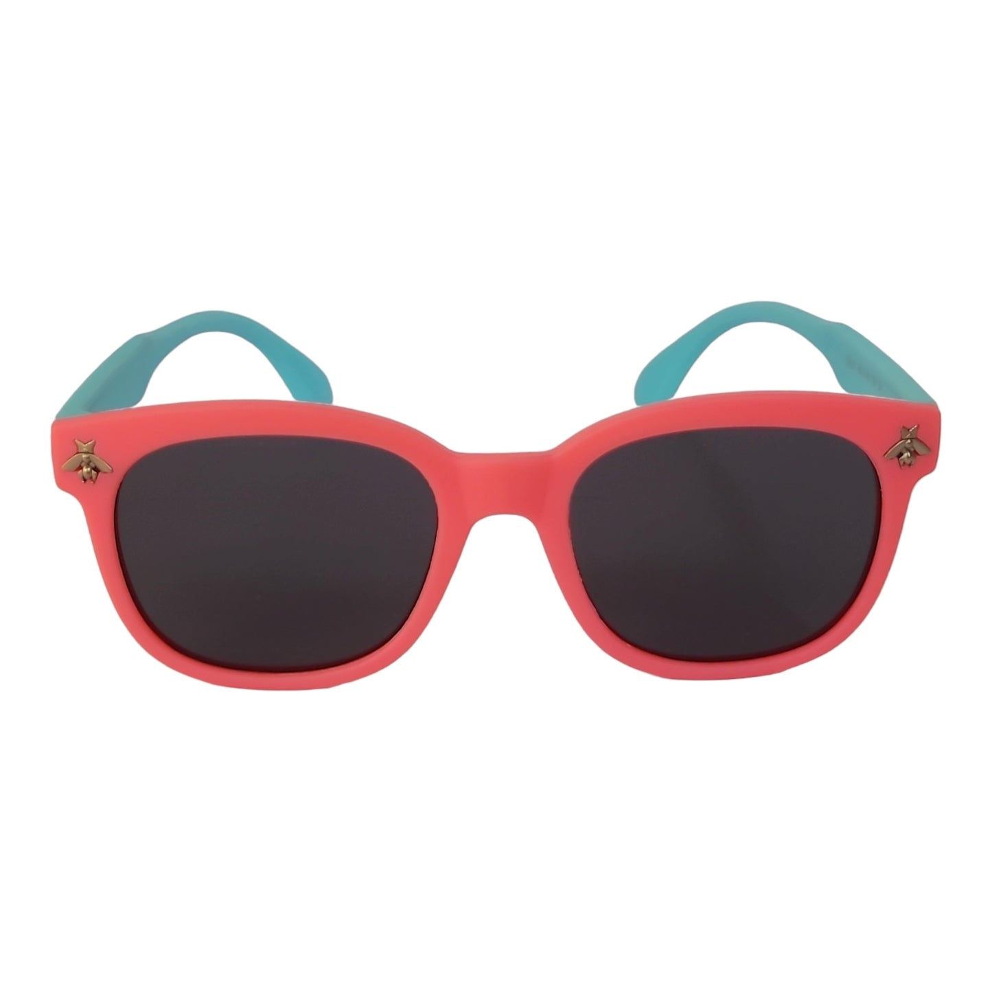 Stylish Kids Polarized Sunglasses for Shades Age 4-9 Years Old, Girl or Boy  | affaires-9011 - Pink-Blue