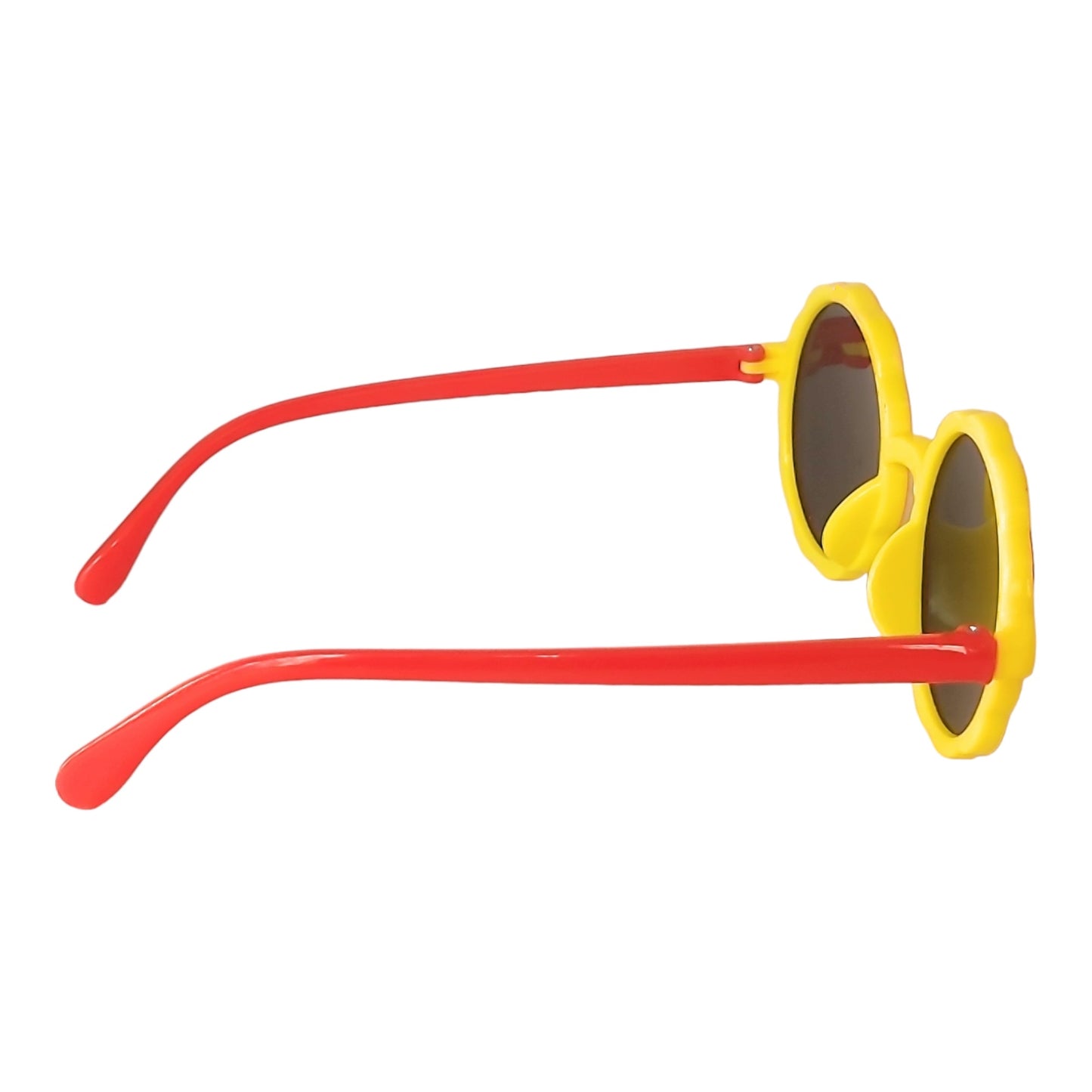 Round sunglasses for Kids ( 3yrs to 8yrs ) – affaires-2033-Yellow-Red
