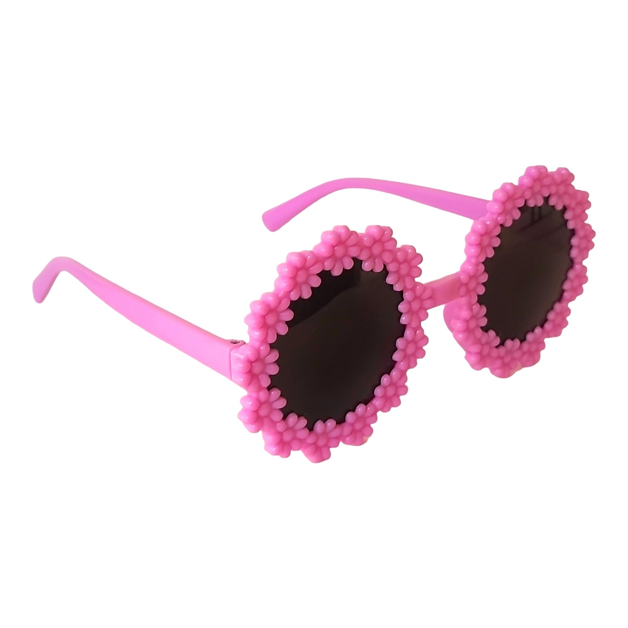 Flower Shape Round Sunglasses for kids - UV Protected Sunglasses - ( 3yrs to 8yrs ) – affaires-2037-Purple