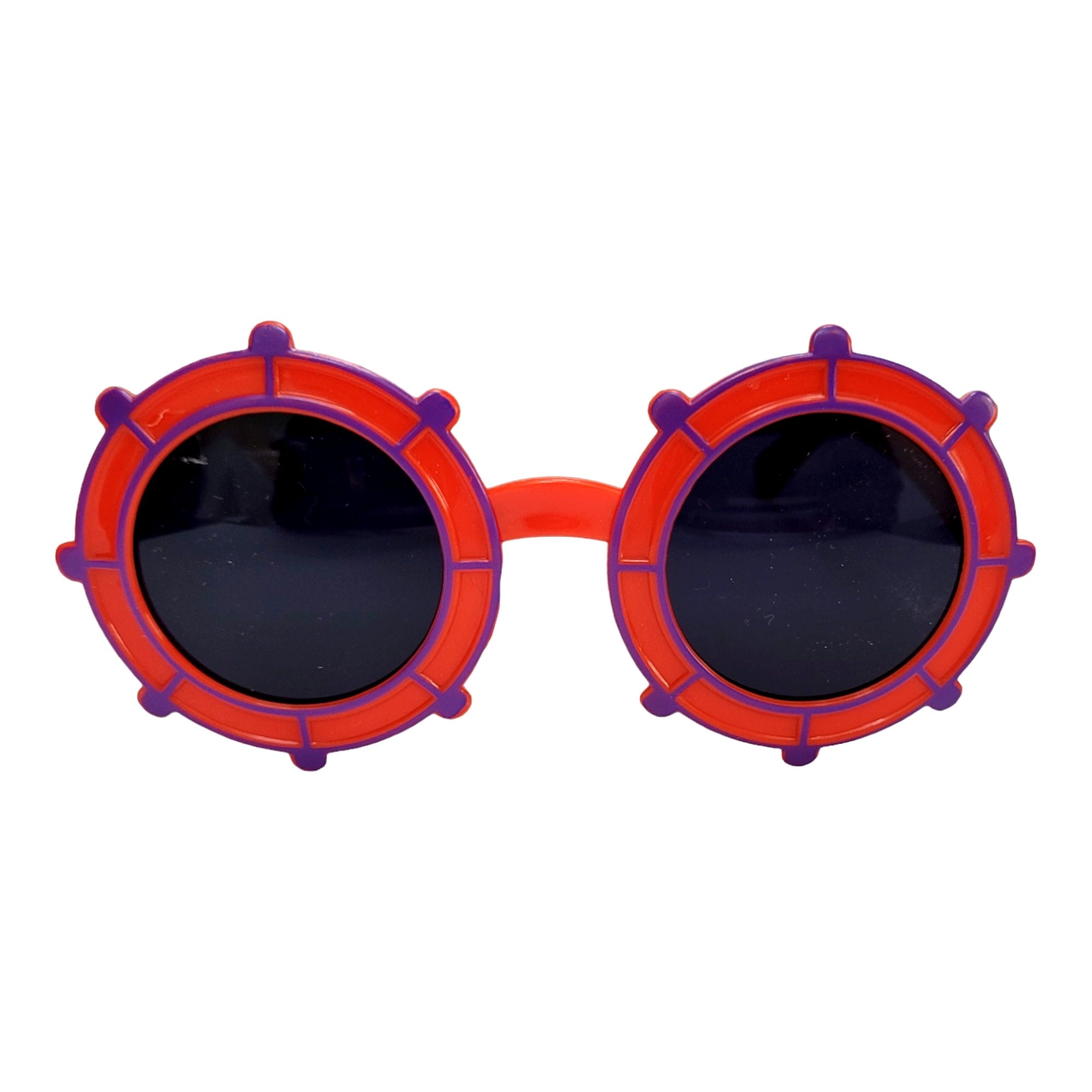 Round Shape Sunglasses for kids - UV Protected Sunglasses - ( 3yrs to 8yrs ) – affaires-2040-Red