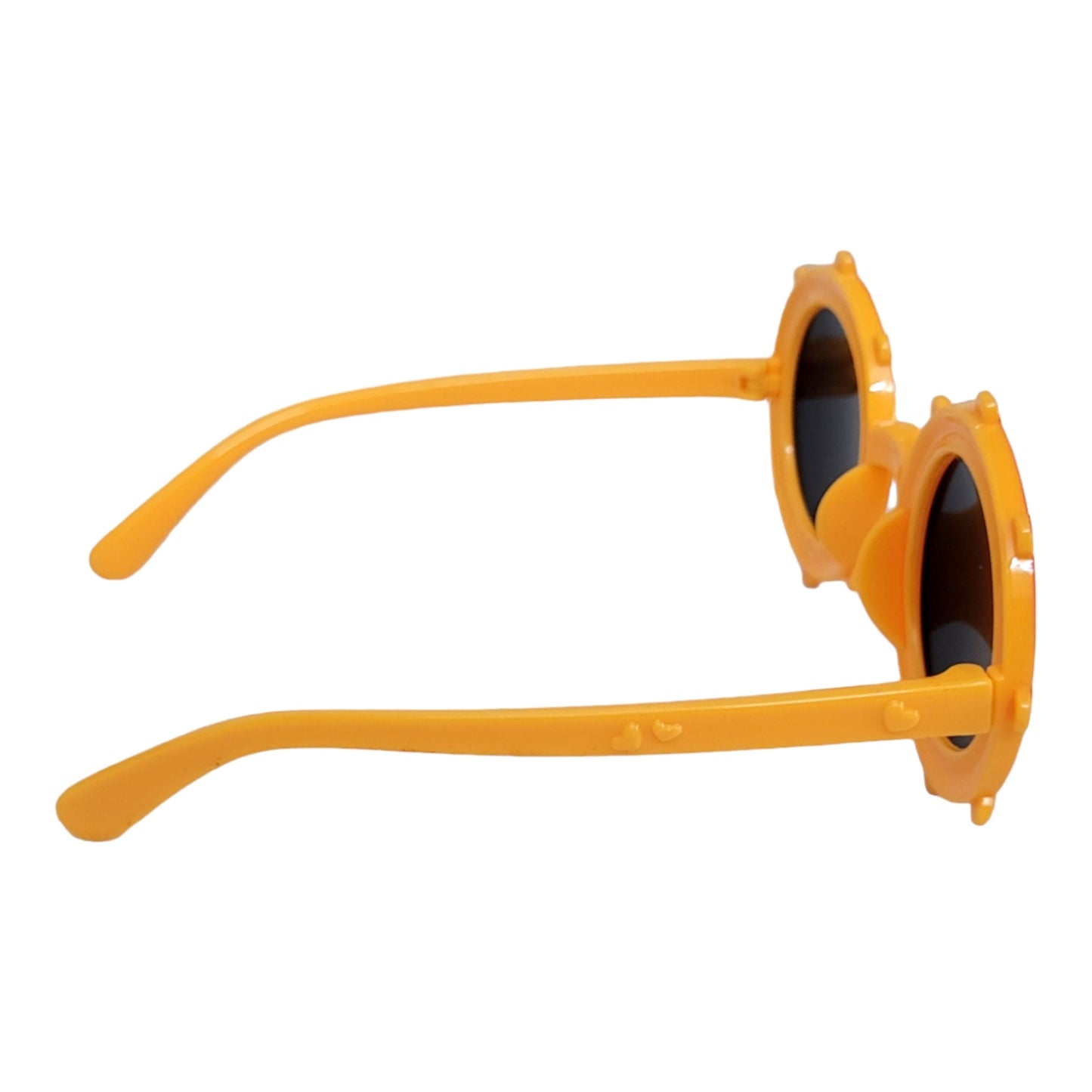 Round Shape Sunglasses for kids - UV Protected Sunglasses - ( 3yrs to 8yrs ) – affaires-2043-Orange