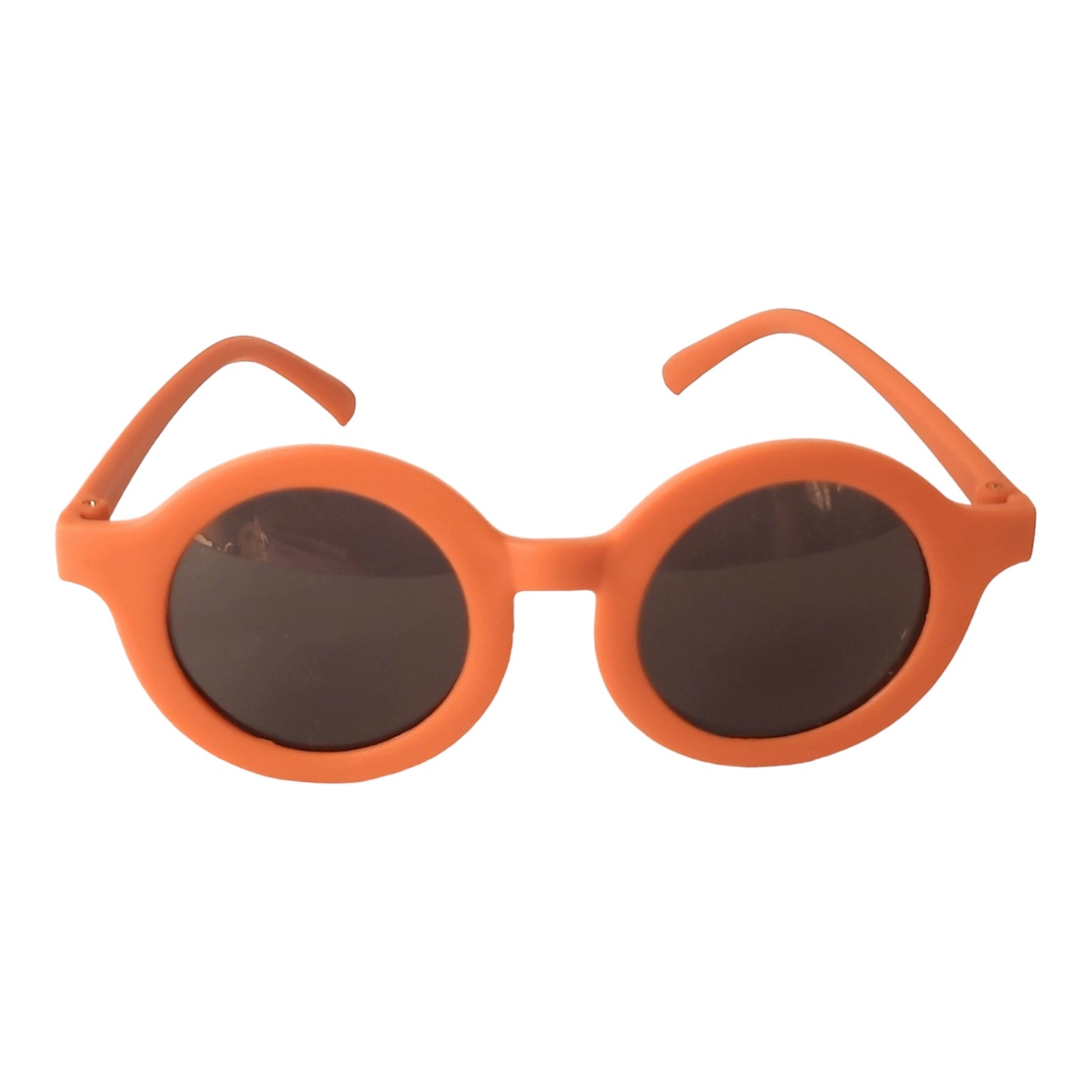 Round Kids sunglasses for Girls and Boys ( 3yrs to 8yrs ) – affaires-2027-Orange