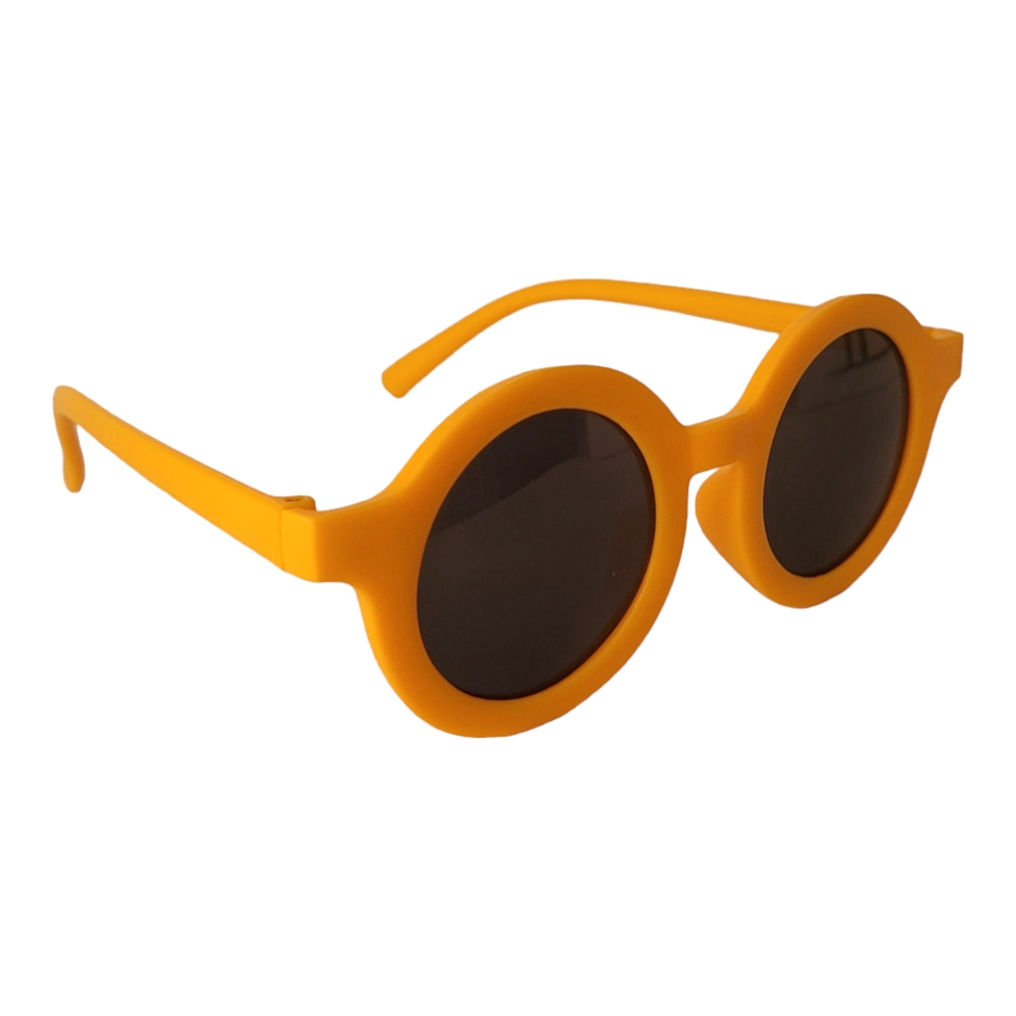 Round Kids sunglasses for Girls and Boys ( 3yrs to 8yrs ) – affaires-2023-Yellow