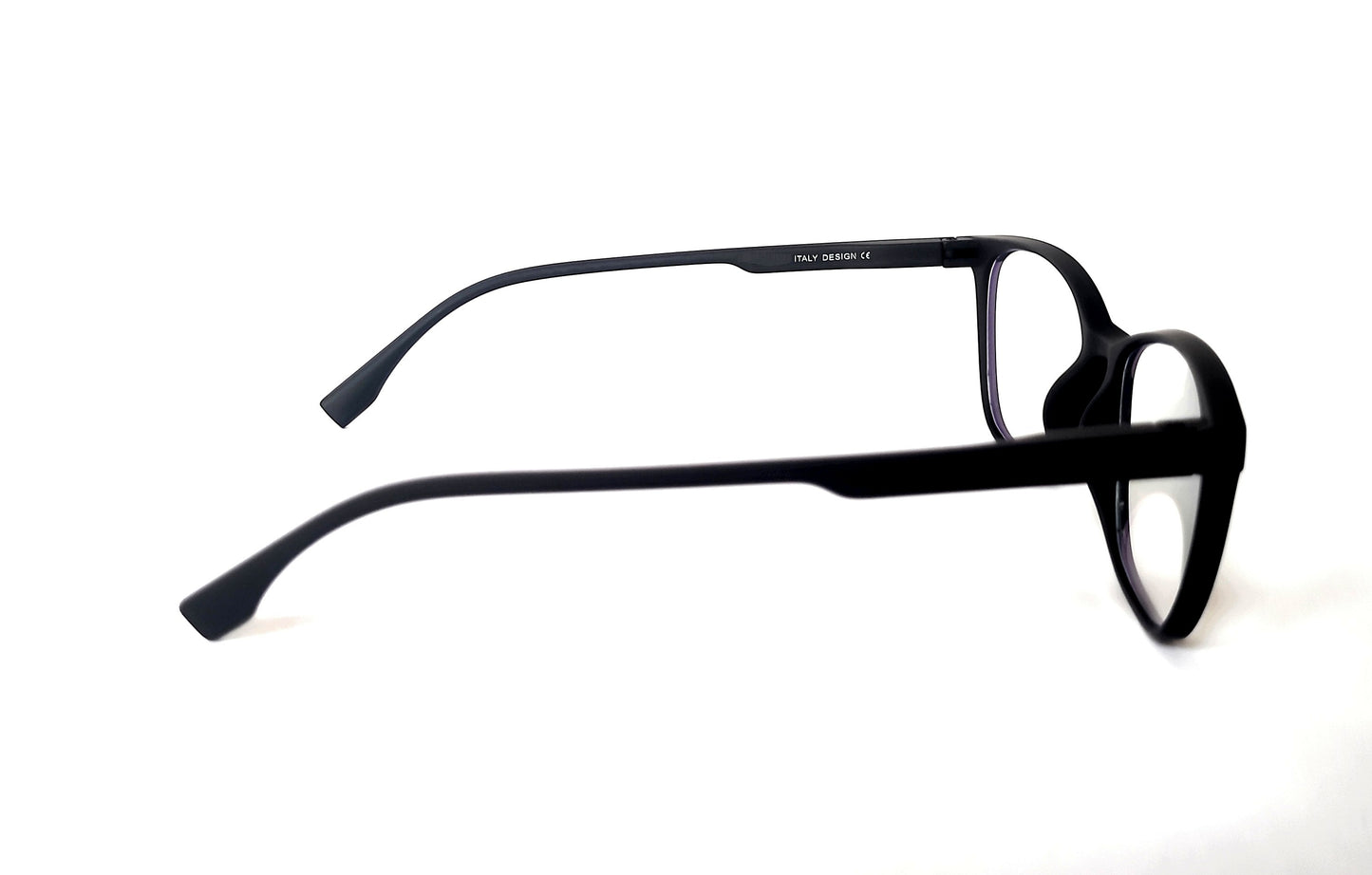 affaires BLU Trendy | Zero Power Blue Cut Computer Glasses | Anti Glare, Lightweight & Blocks Harmful Rays | UV Protection Specs | Men & Women | LK 890| LK-322 - Black