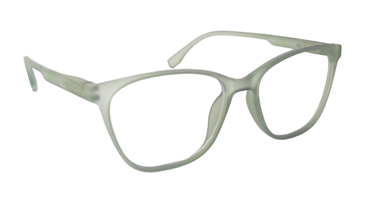 affaires BLU Trendy | Zero Power Blue Cut Computer Glasses | Anti Glare, Lightweight & Blocks Harmful Rays | UV Protection Specs | Men & Women | LK 890| LK-325 - Green