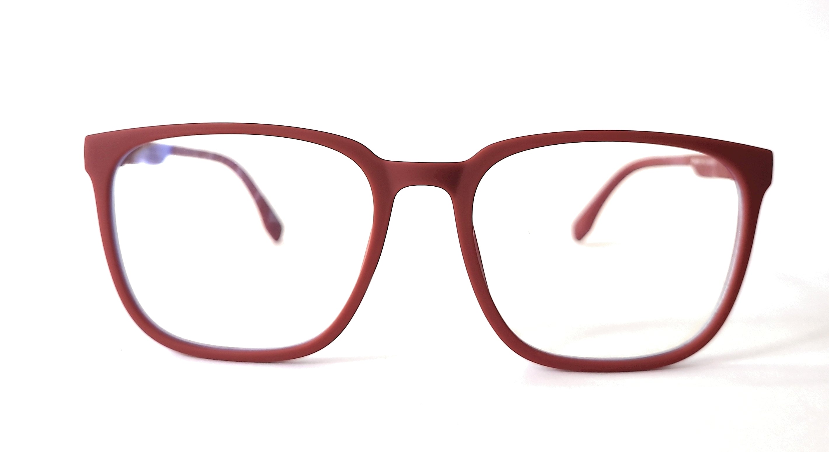 Affaires Red Blue Cut Glasses