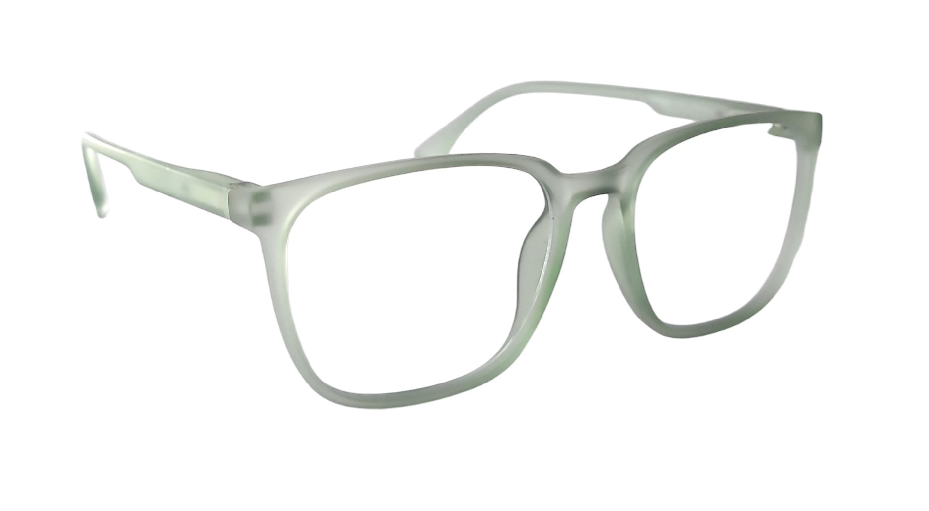 Affaires Green Blue Cut Glasses