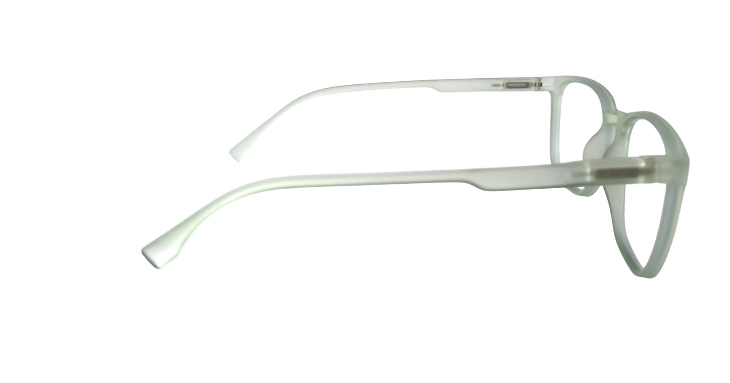 affaires Colorful BLU | Zero Power Blue Cut Computer Glasses | Anti Glare & Blocks Harmful Rays | UV Protection Specs | Men & Women | LK 889 | LK-330 - Green