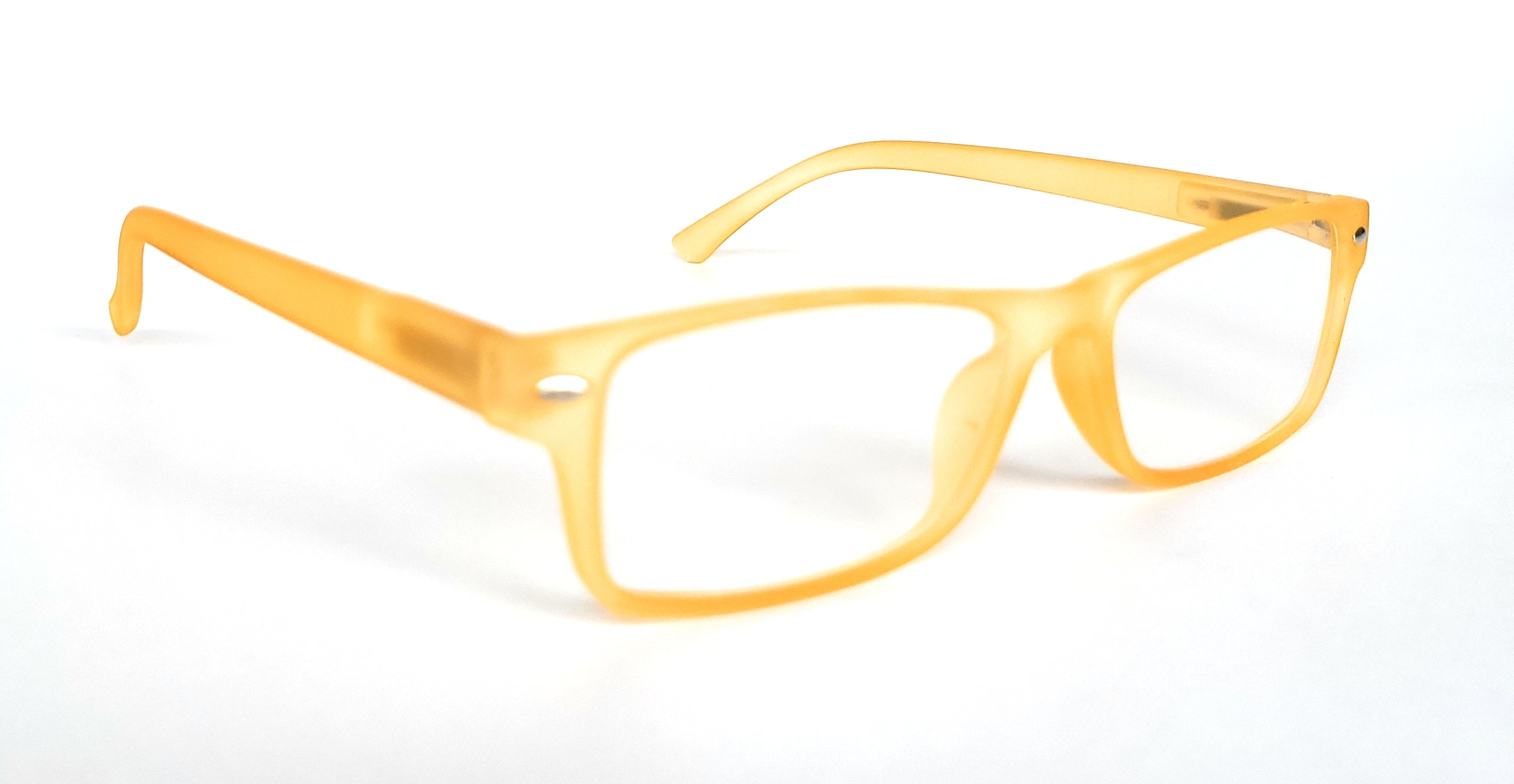 Orange reading glasses for men and women