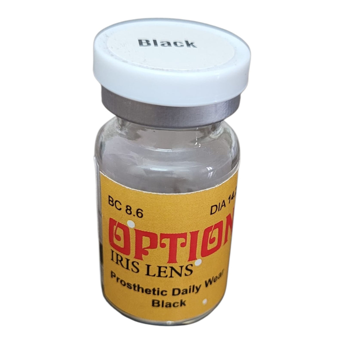 BLACK Prosthetic Contact lenses  