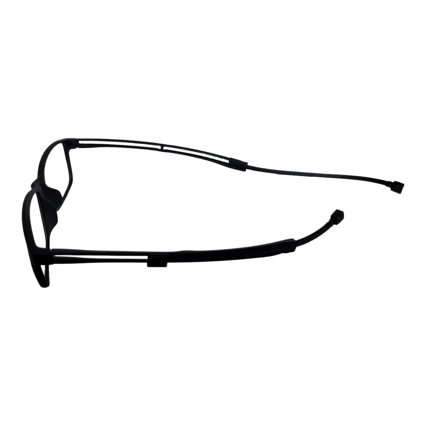 Affaires Magnetic Reading Glasses Full Rim Rectangular Unisex Spectacle Frame | Back Magnetic Connect Reader glasses | Color Black