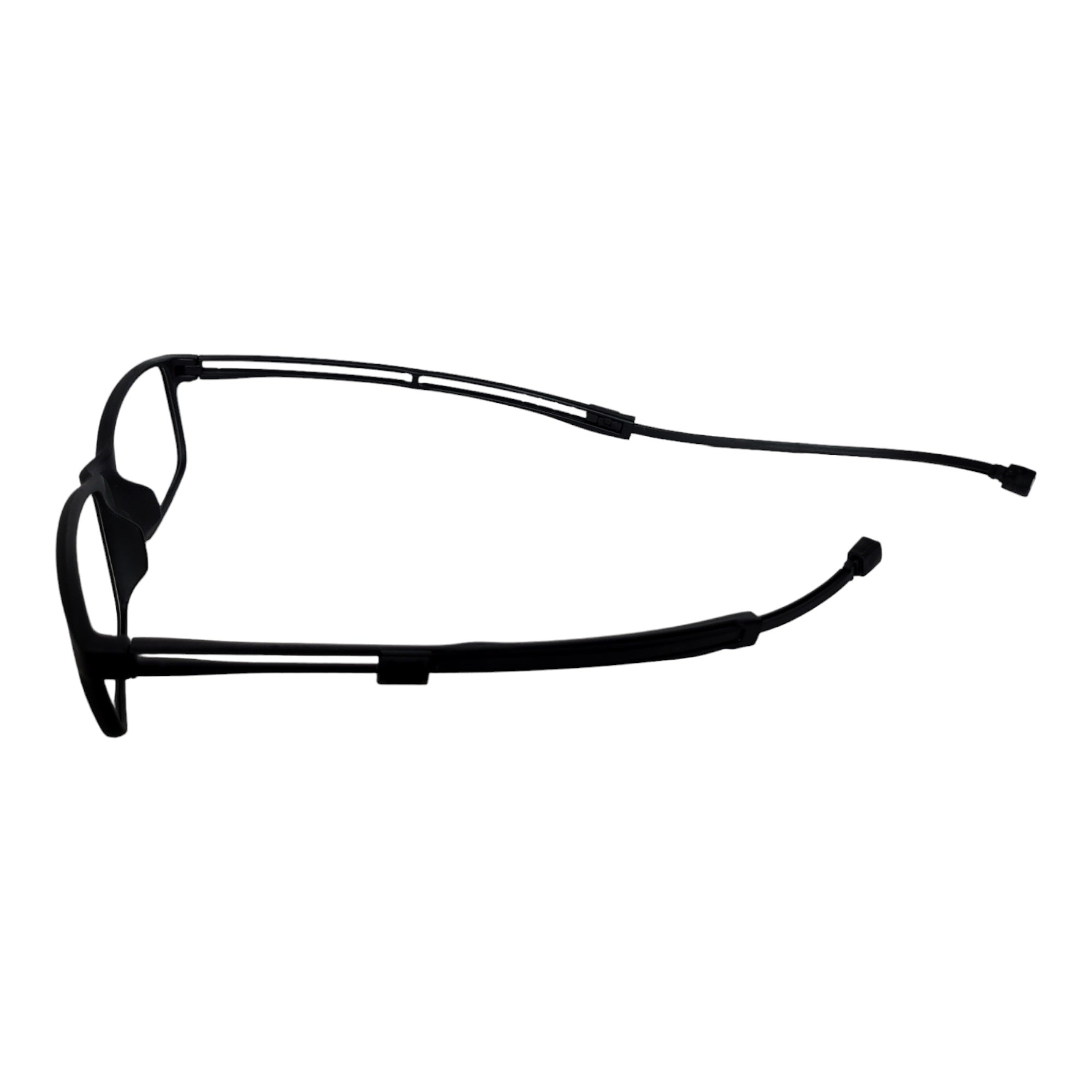 Black unisex magnetic reading glasses