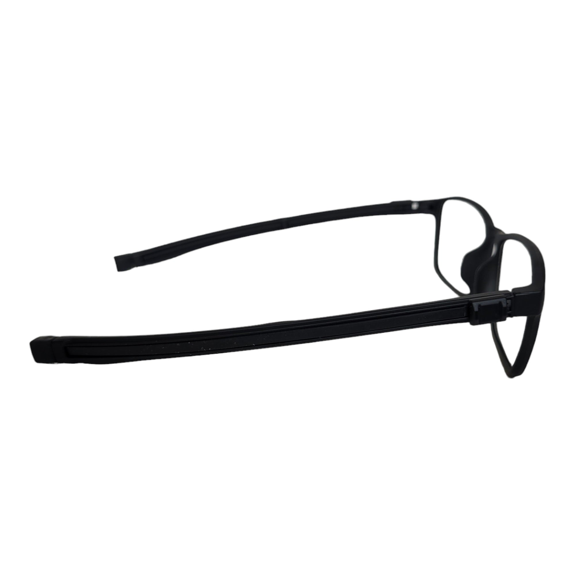 Black unisex magnetic reading glasses