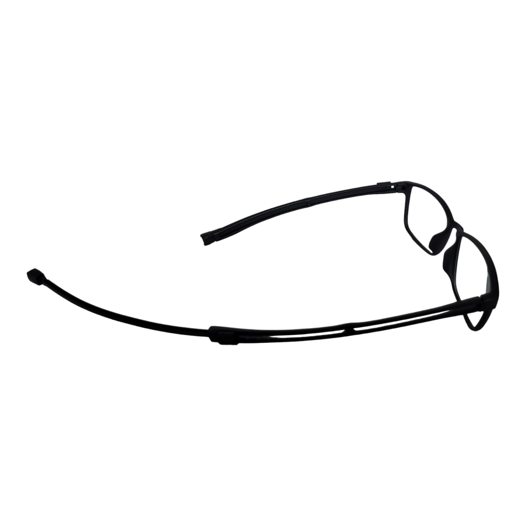 Black unisex magnetic reading glasses