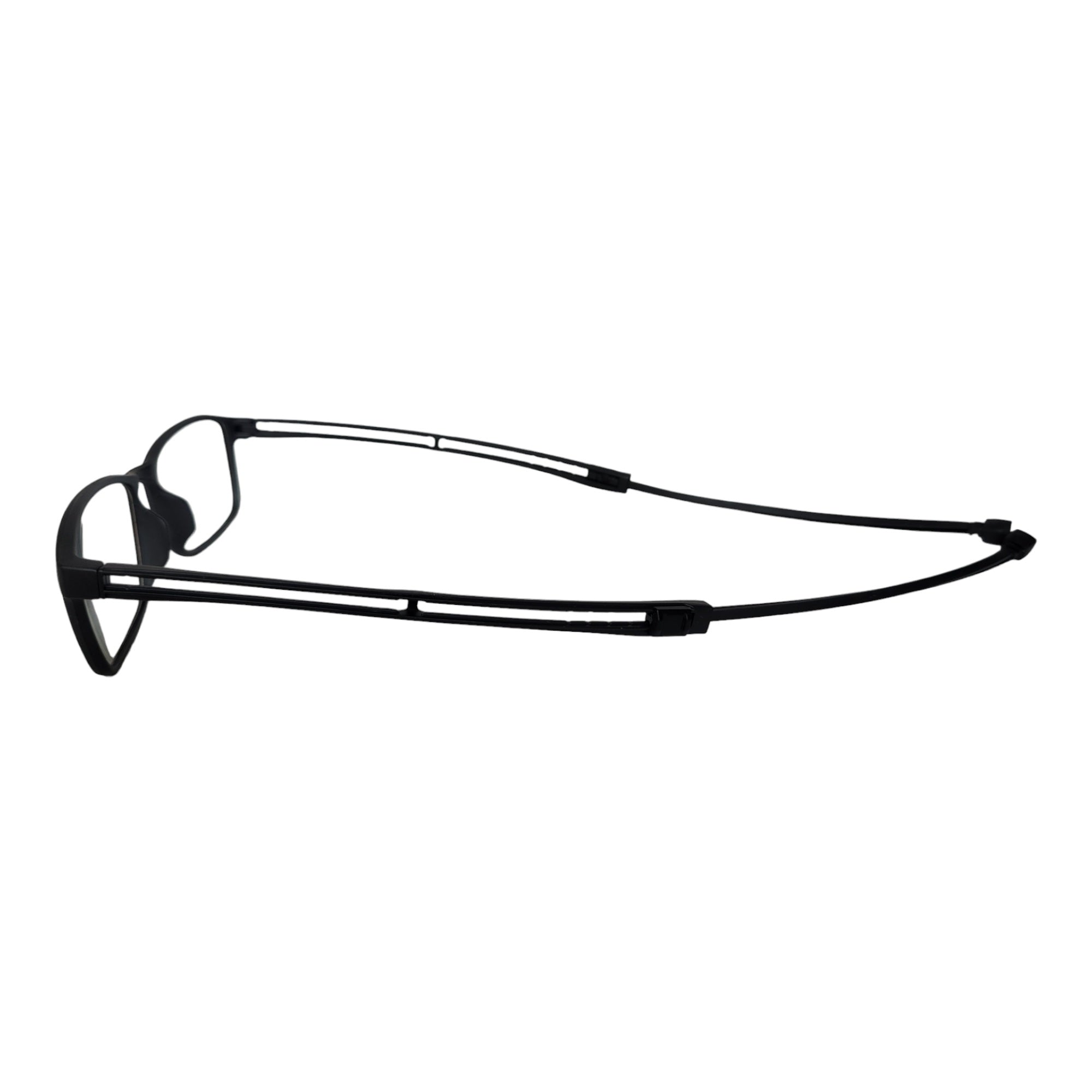 Black unisex magnetic reading glasses