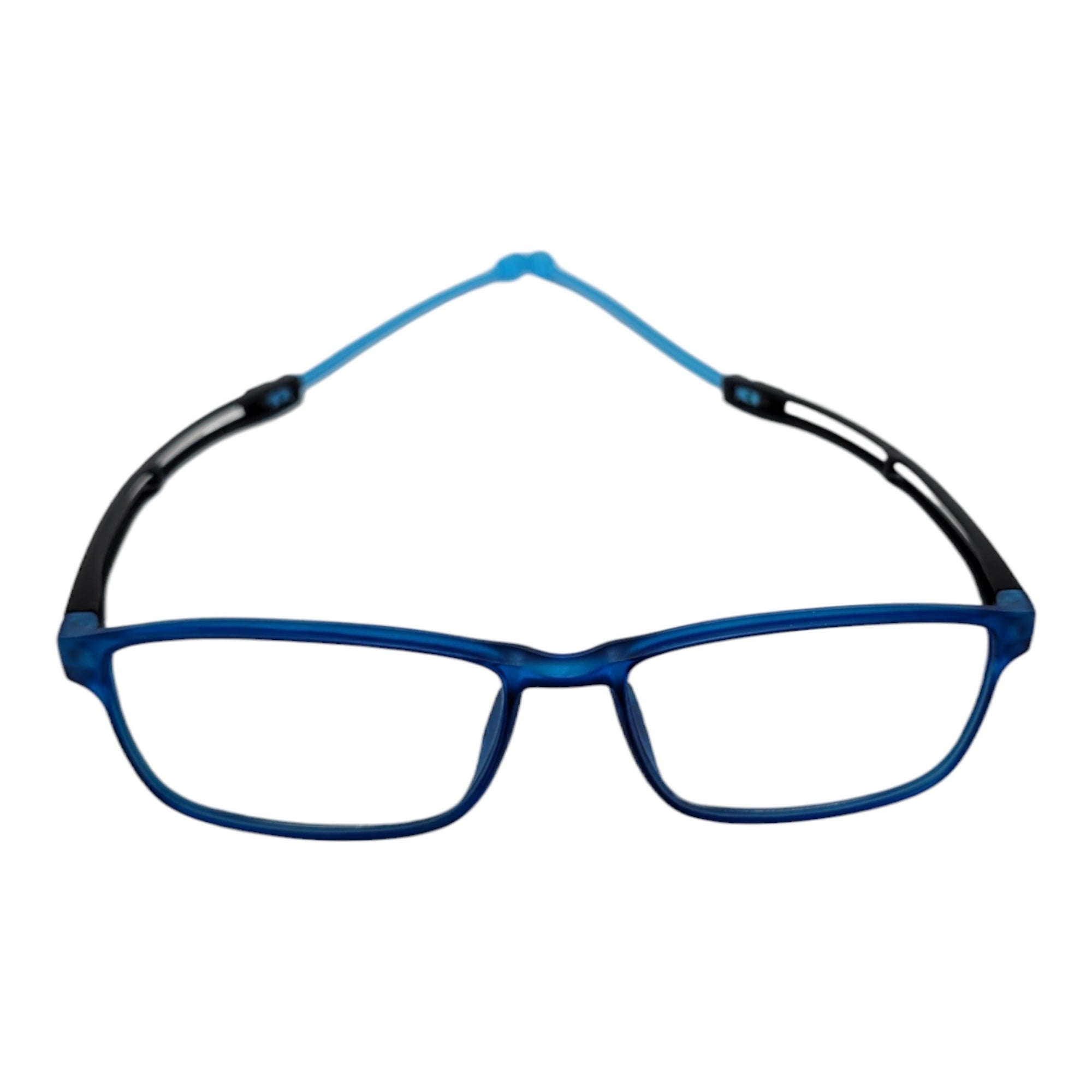 Blue unisex magnetic reading glasses