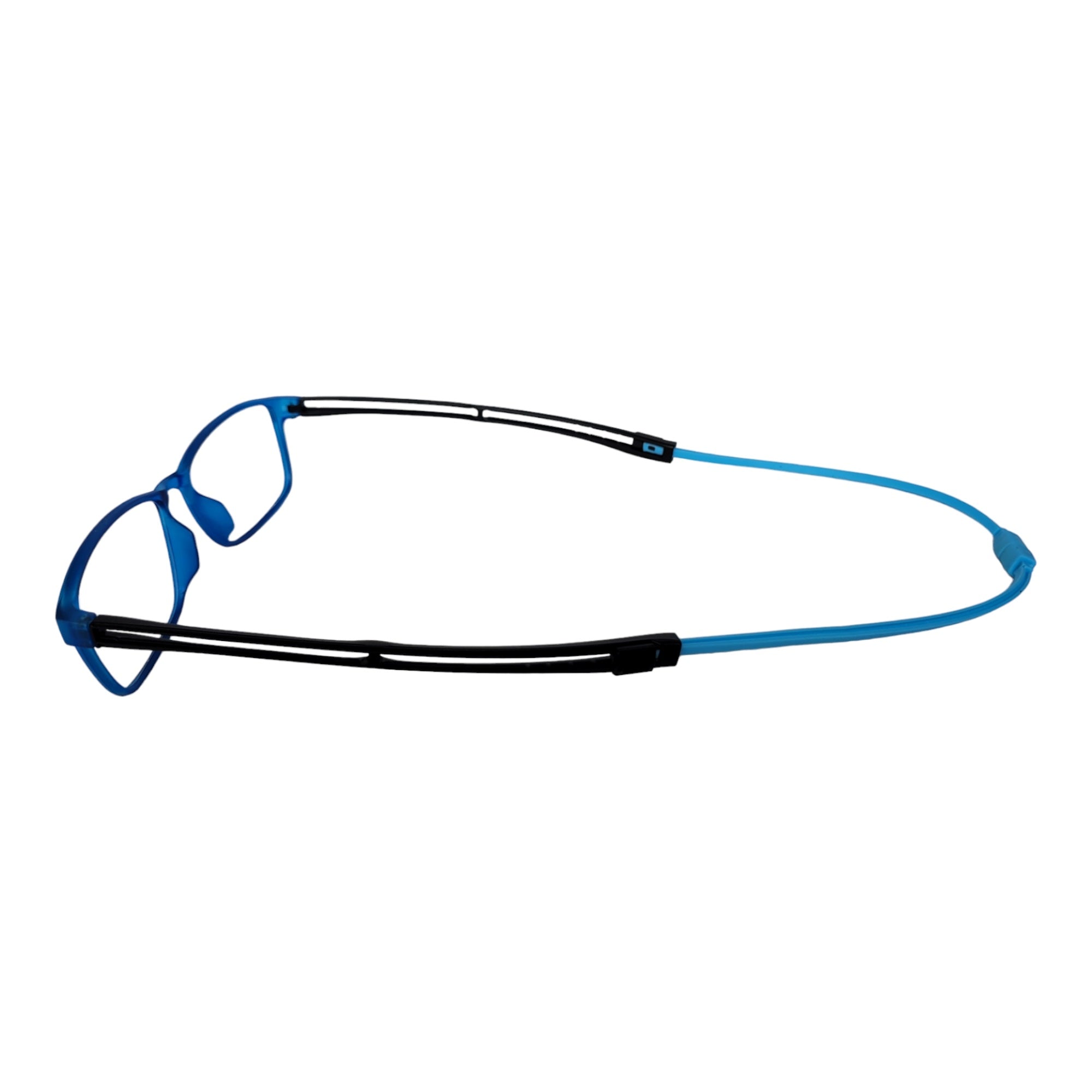 Blue unisex magnetic reading glasses