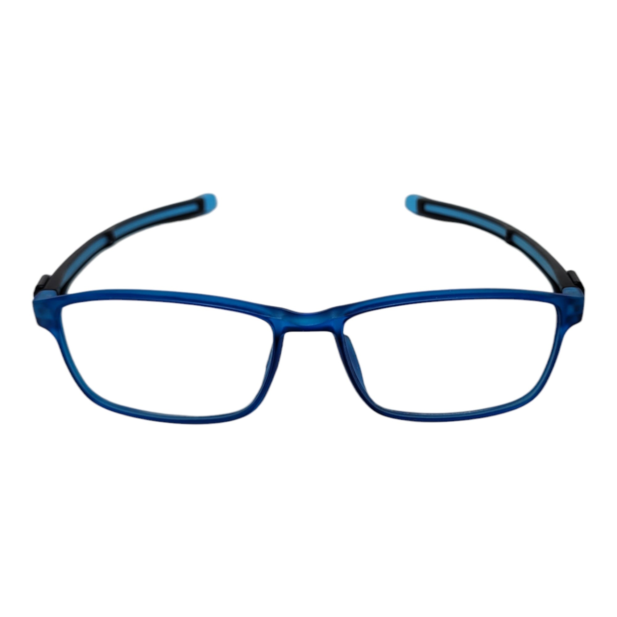 Blue unisex magnetic reading glasses