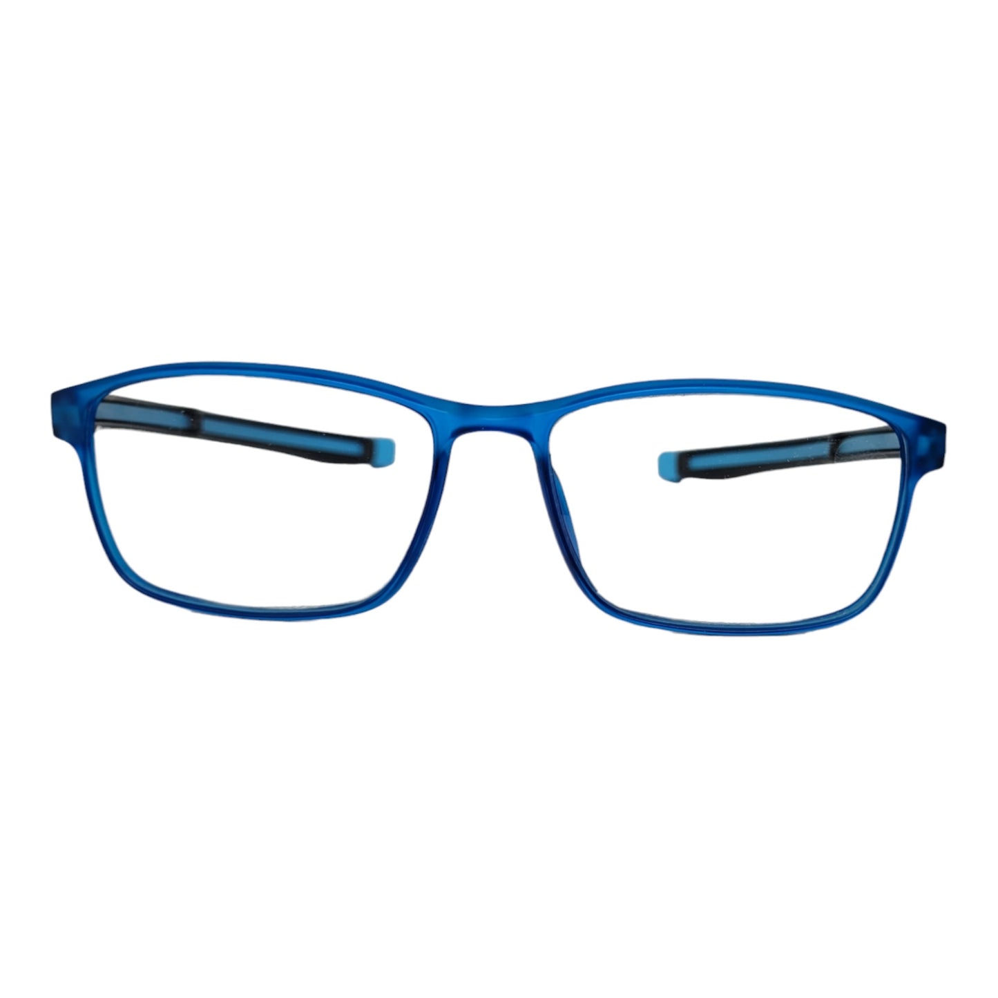 Affaires Magnetic Reading Glasses Full Rim Rectangular Unisex Spectacle Frame | Back Magnetic Connect Reader glasses | Color Blue