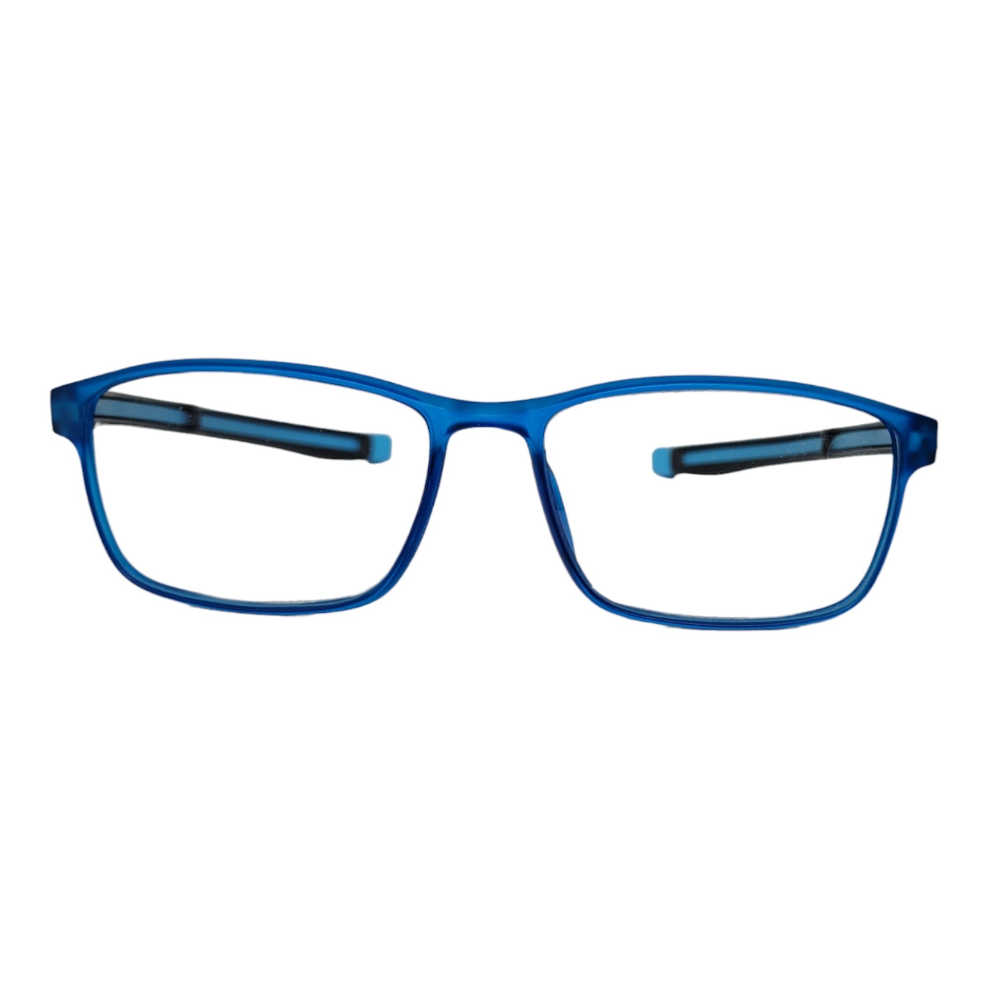 Blue unisex magnetic reading glasses