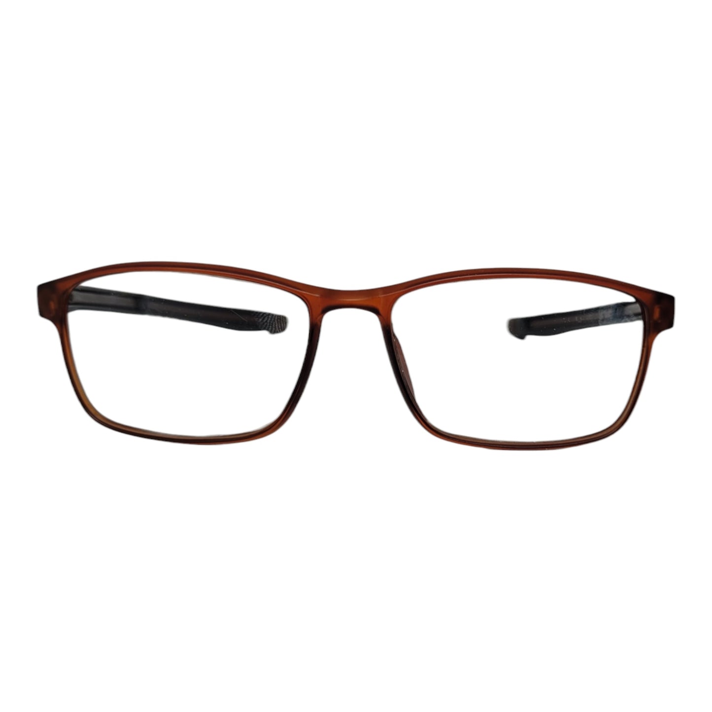 Brown unisex magnetic reading glasses